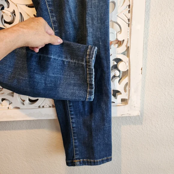 MAURIZIO MASSIMINO DARK WASH, MADE IN ITALY SIZE EU 42 STRAIGHT LEG - Picture 11 of 16